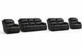 3-2-1-1 Sofa Set – Embossed Buffalo Fabric (Static)