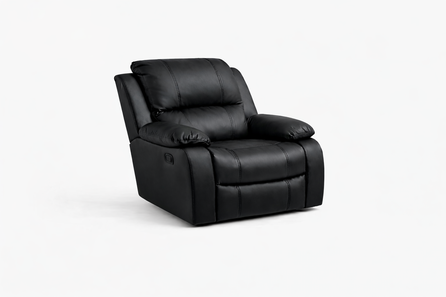 Genuine Leather One-Seater Sofa – Premium Static Chair