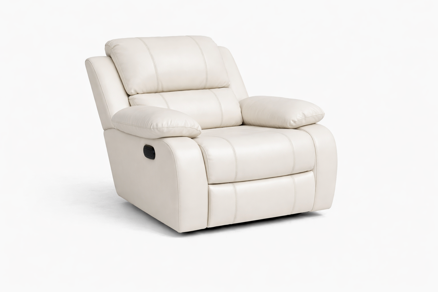 Genuine Leather One-Seater Sofa – Premium Static Chair