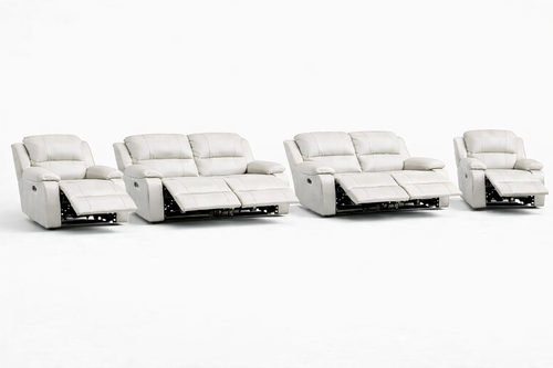 2-2-1-1 All Reclining Sofa Set – Genuine Leather
