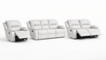 3-2-1 Recliner Sofa Set with 3 recliners – Genuine Leather