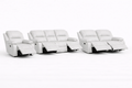 3-2-1 Full Recliner Sofa Set with 6 Recliners – Genuine Leather